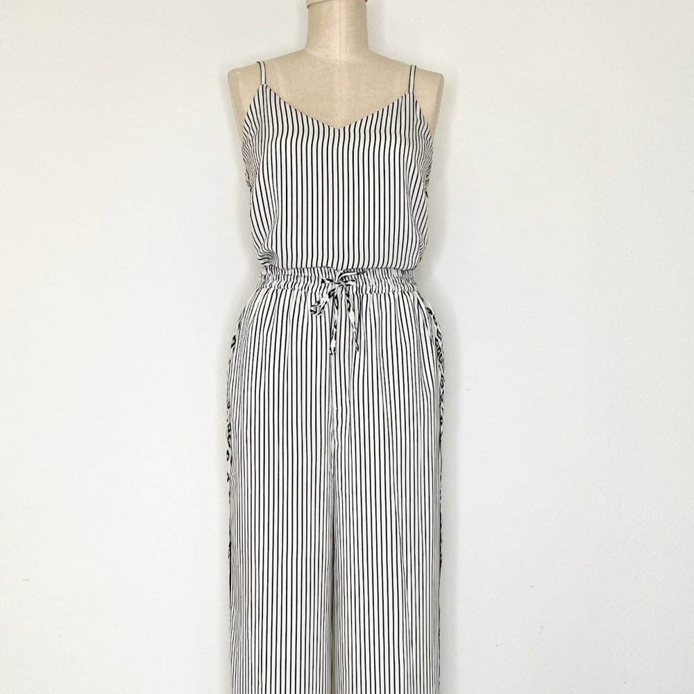 Leopard stripped  pants  and top